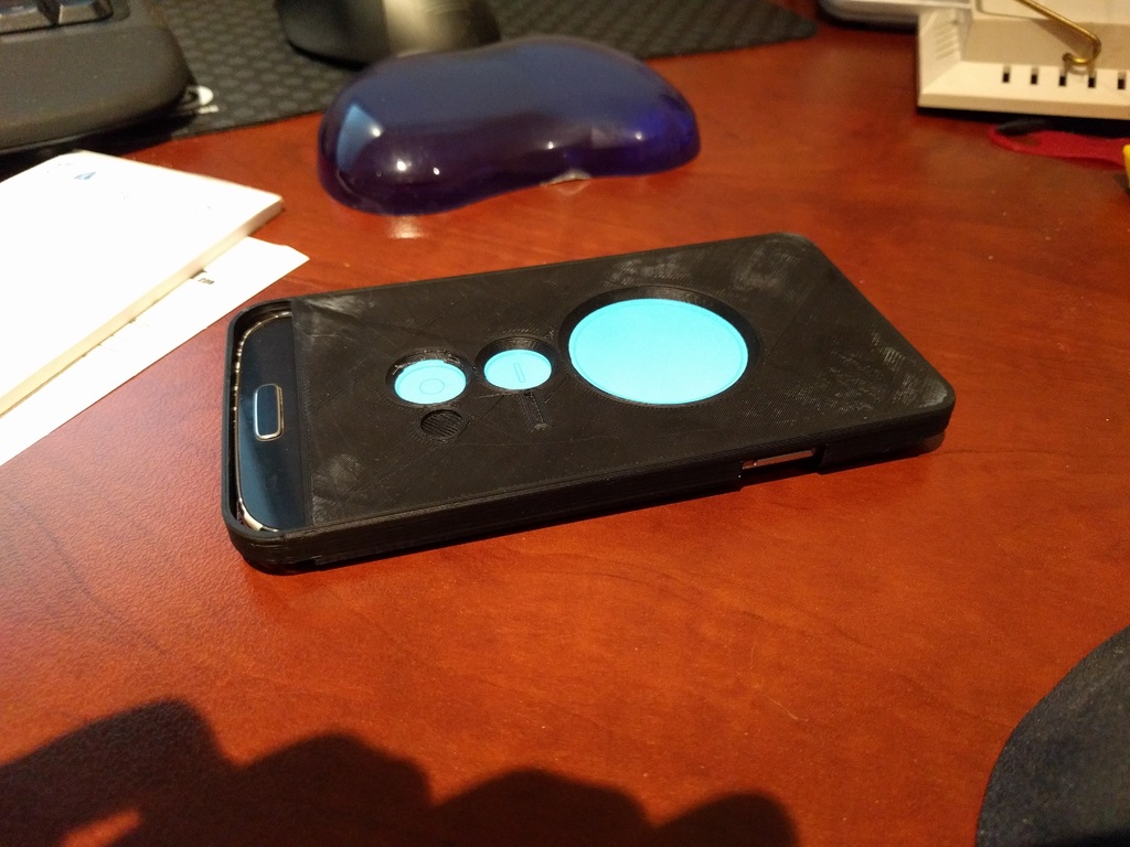 Google Daydream Controller Emulator Cover for Galaxy S4