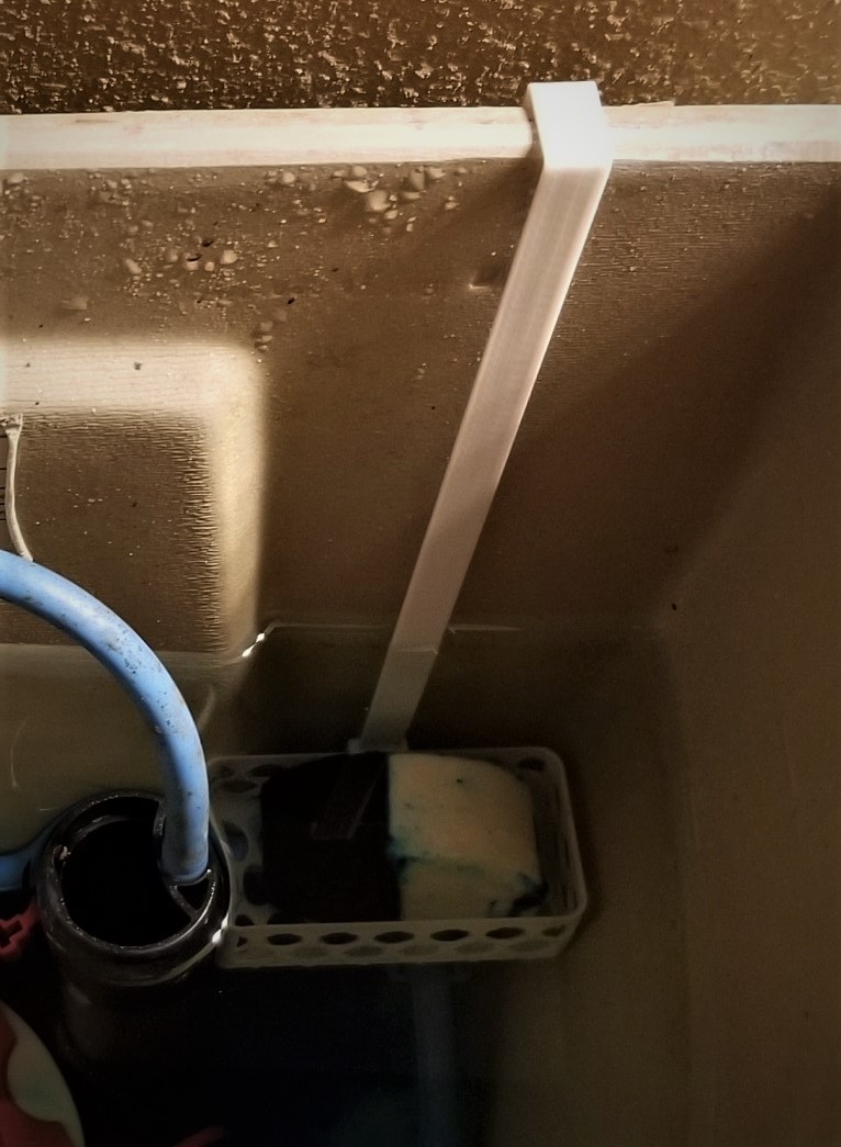 Toilet Tank Bleach Tab Holder by Ellzray Download free STL model