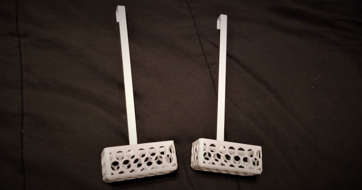 Toilet Tank Bleach Tab Holder by Ellzray Download free STL model