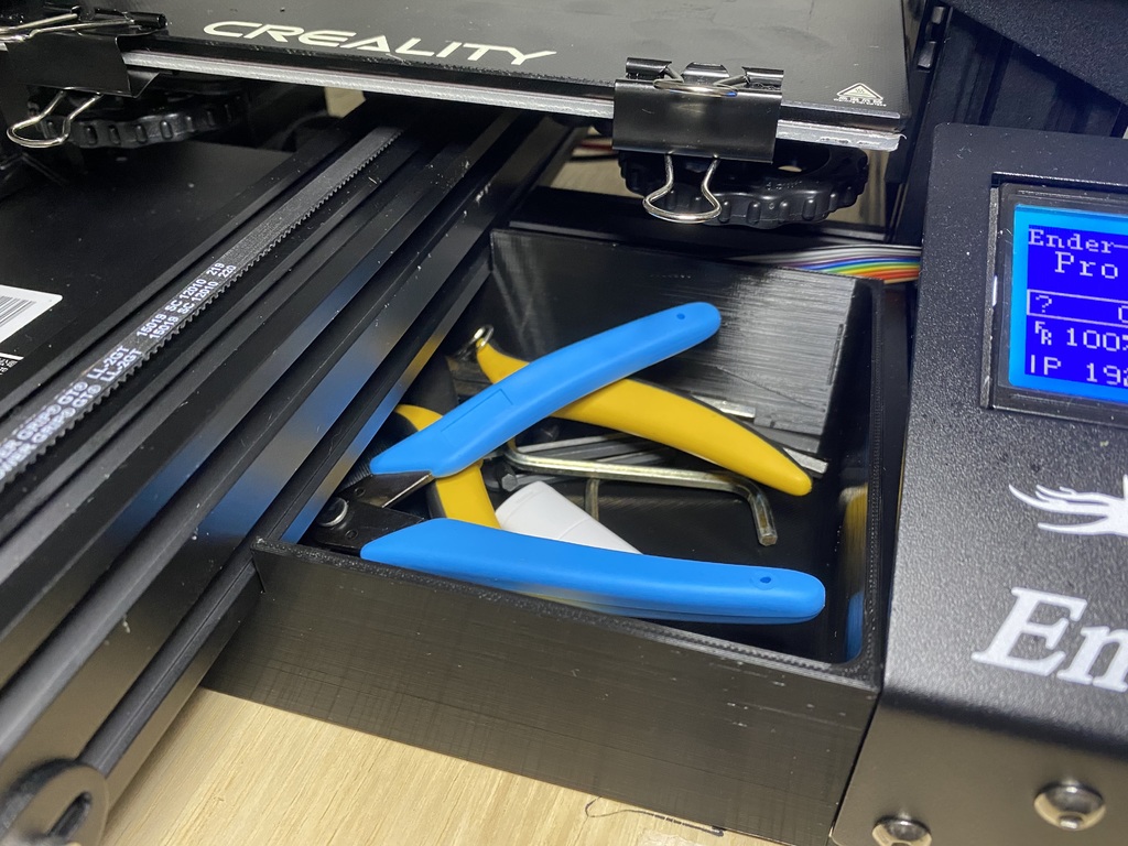 Ender 3 Pro Front Drawer