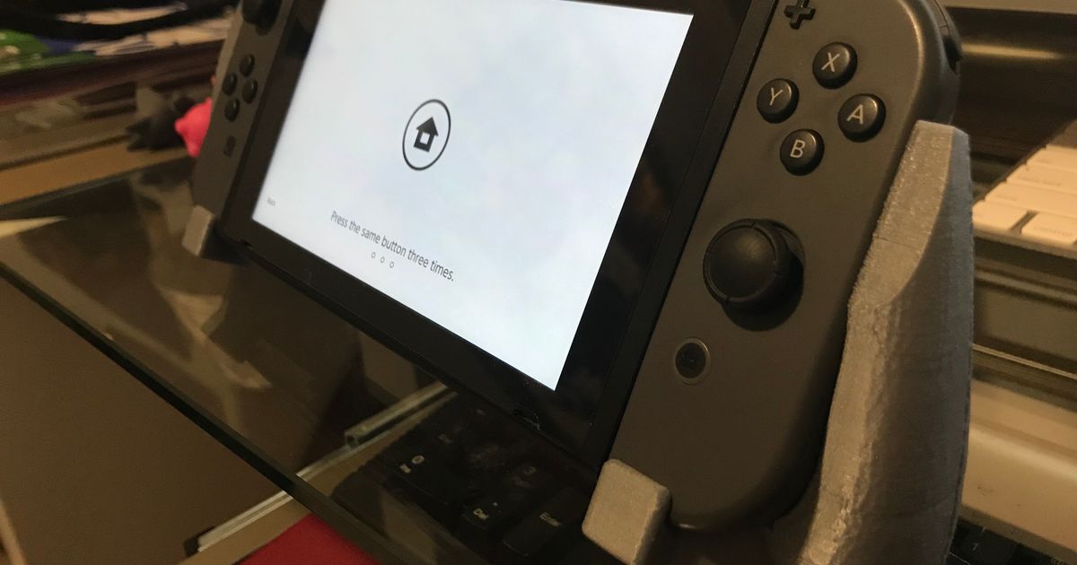 Nintendo Switch Grip (Original, OLED) by icefox Download free STL