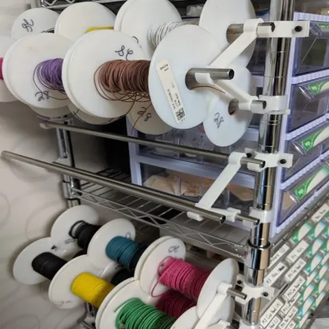 Wire Rack Spool Clips