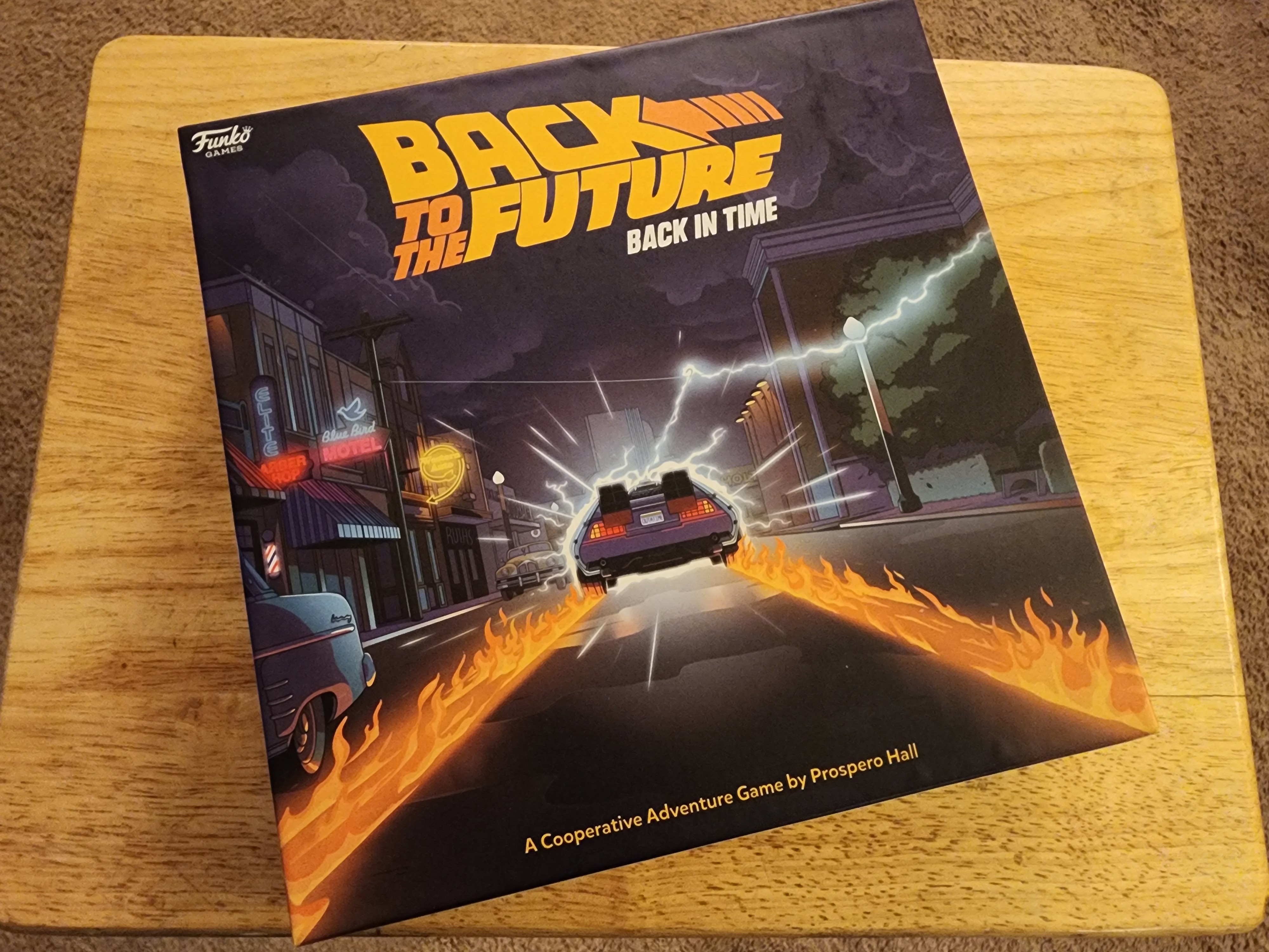 Back to the Future - Back in Time - Board Game Storage Organizer