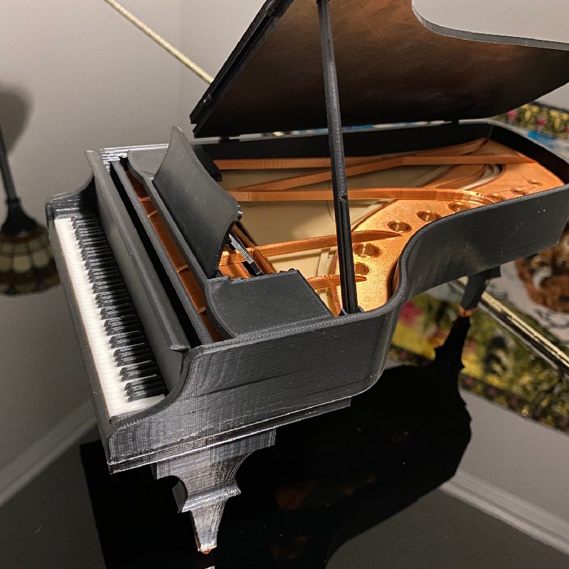 Grand piano 3d model cheap