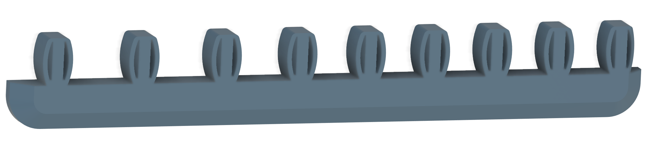 Miniatura 2 do modelo 3D Compact socket holder - 1/4 in
