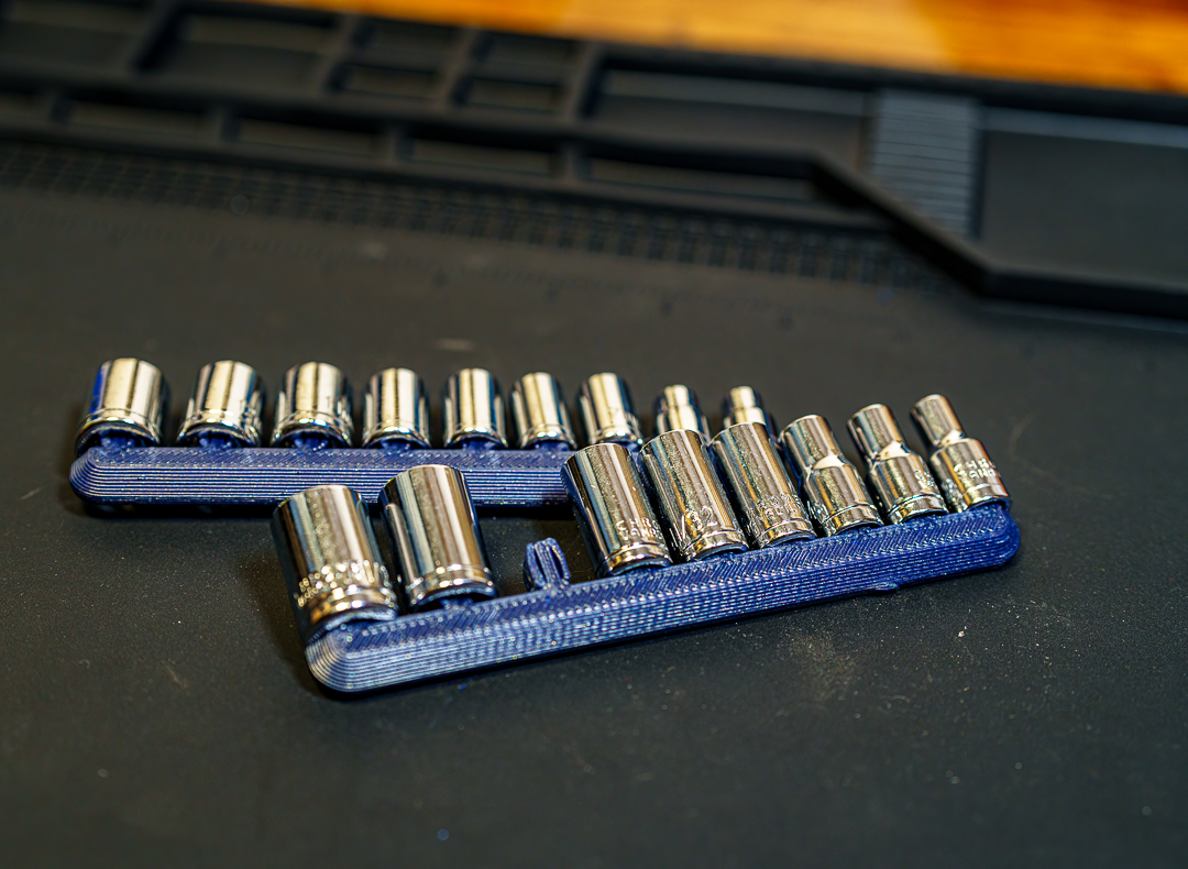 Compact socket holder - 1/4 in