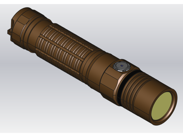 Thrunite TC15 scale model