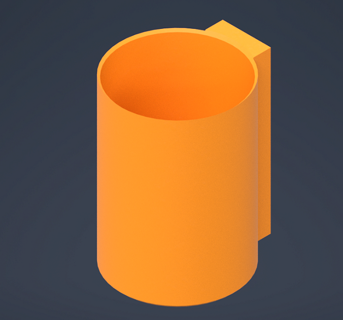 simple Bottle Cap Container removable