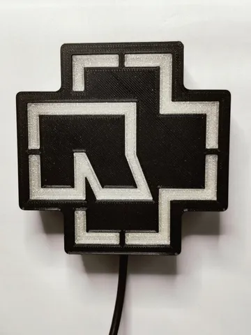 RAMMSTEIN Mini LED LOGO