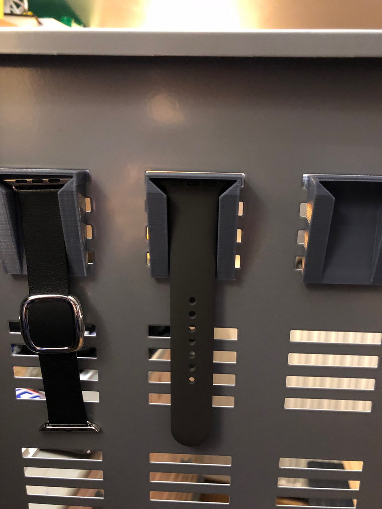 Apple watch band holder by Pierre Download free STL model
