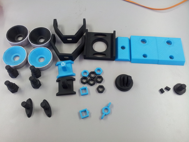 Miniatura 6 do modelo 3D Fully Printable Camera Dolly