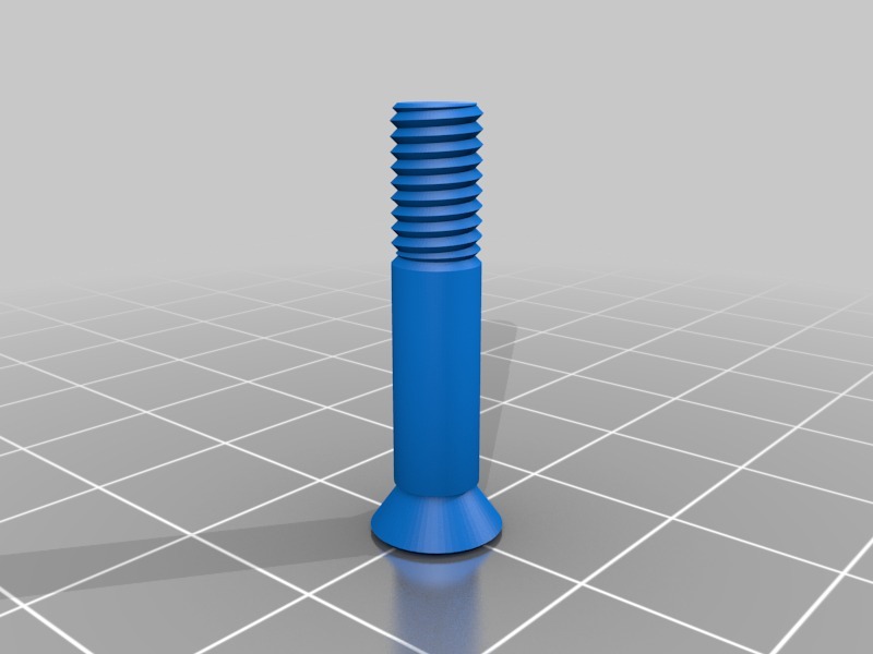 Vis Diam. 4.89mm long 21mm Thread Step 0.8 Diam Ext 4.89