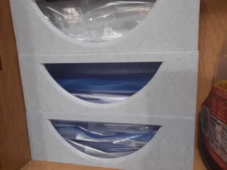 Snack bag holder