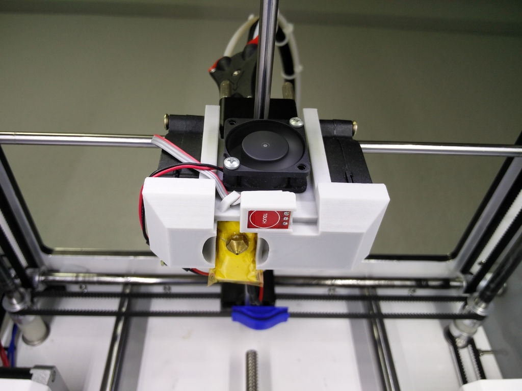 UM2 Fan Duct with leveling sensor, radial fan and front 30mm fan by