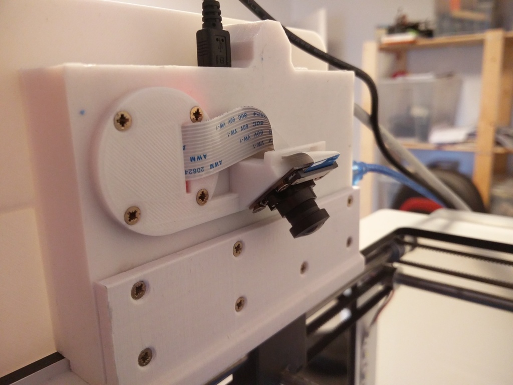 Raspberry Pi Ultimaker 2 case camera holder