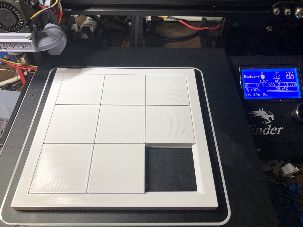 blank 3x3 puzzle - easy print
