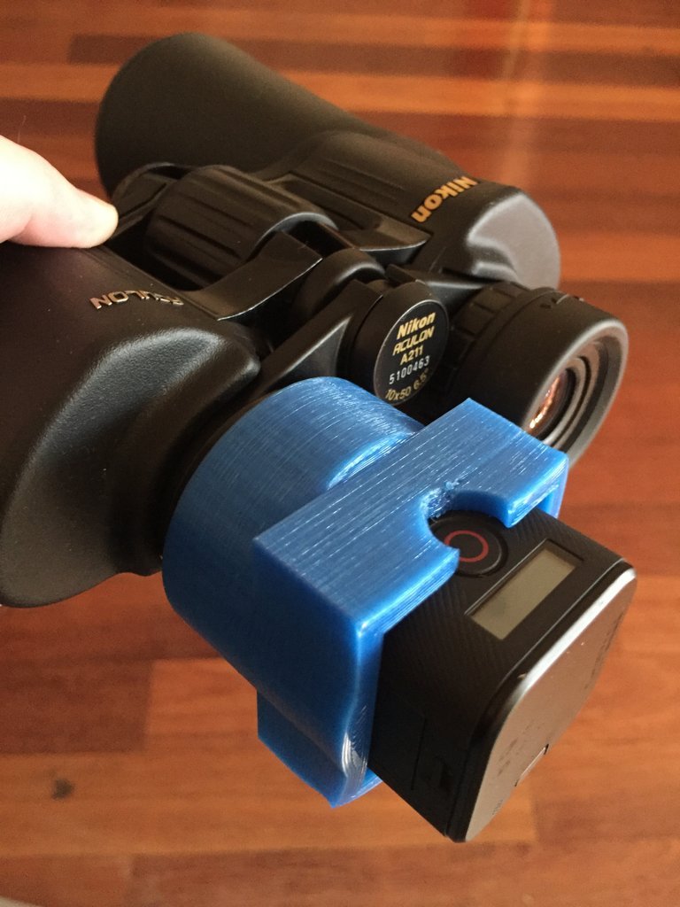 HERO4 Session binocular adapter