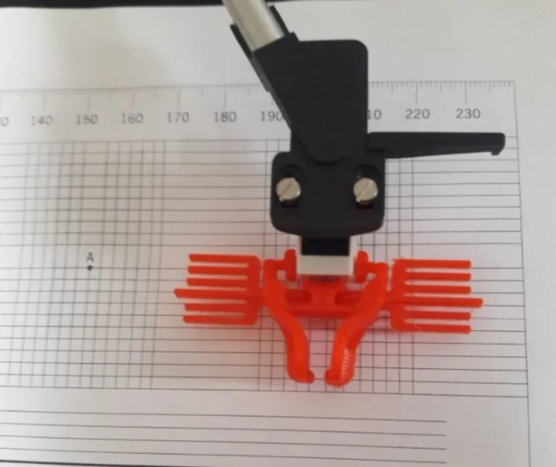 Turntable Cartridge(Pickup) Universal Alignment Tool by Andreas G | Download free STL model | Printables.com for Free Cartridge Alignment Printable Turntable Protractor Pdf