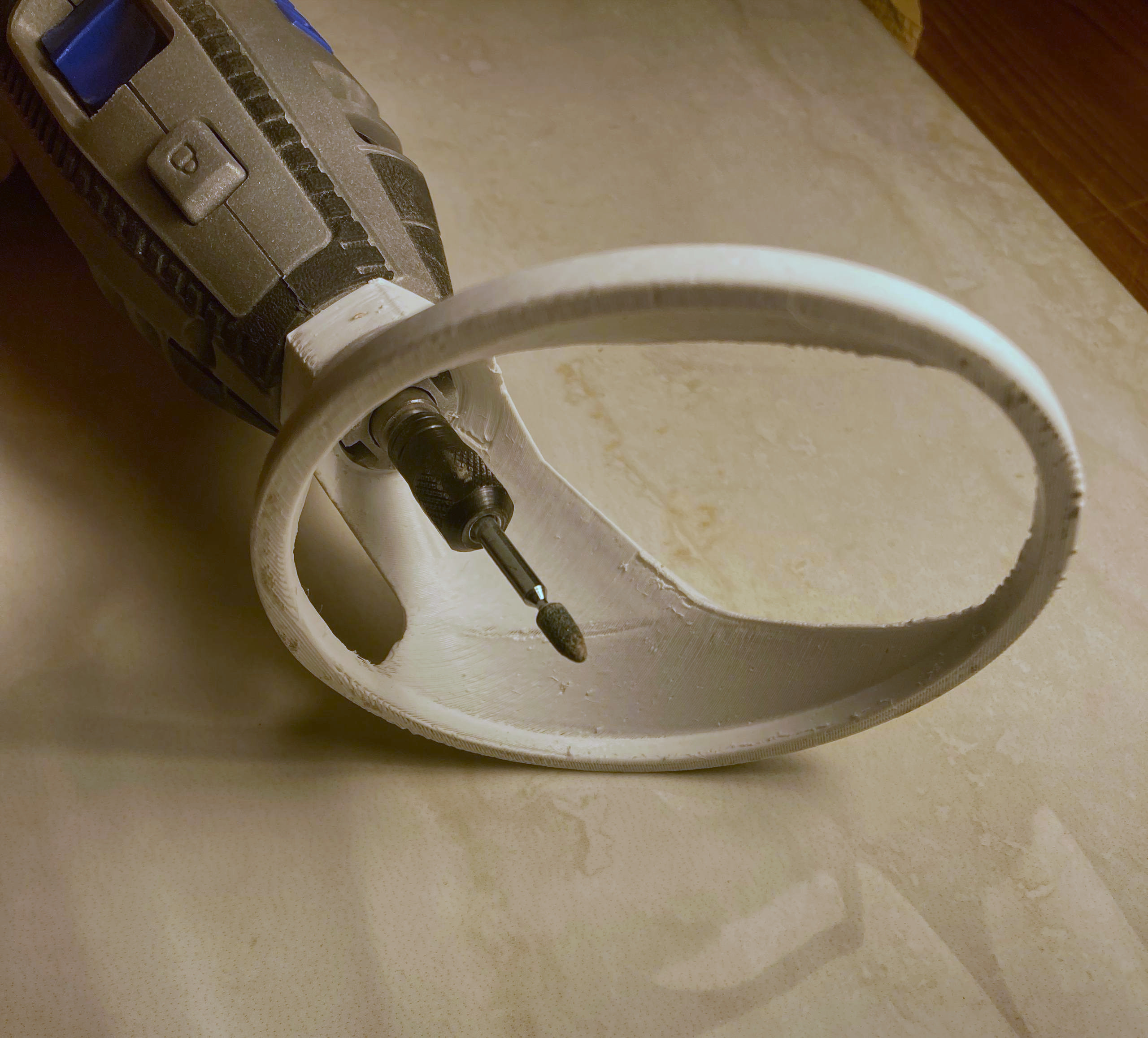 Dremel 30° router attachment [REMIX]