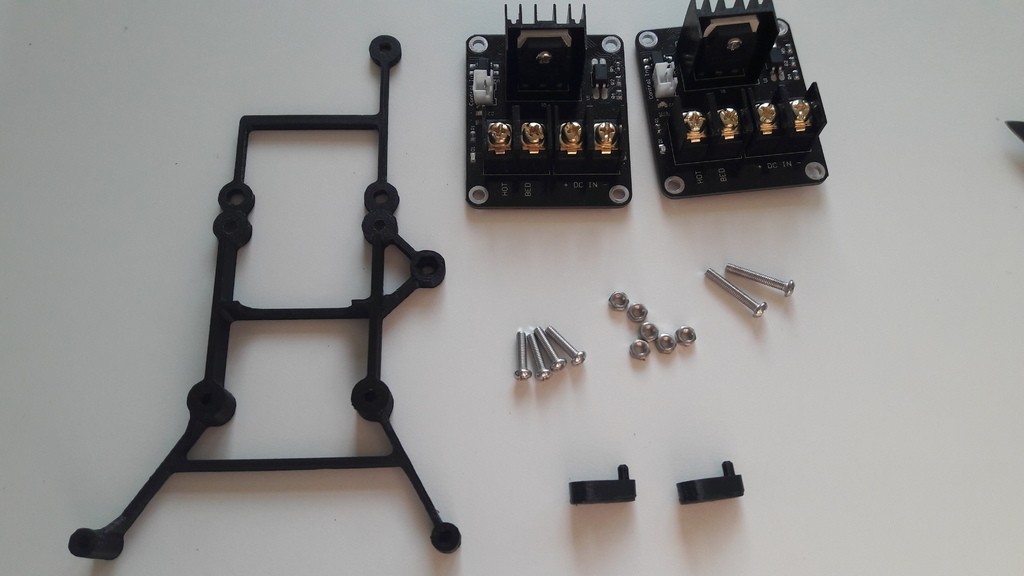 Anet A6 Double Mosfet Mount no Drilling By Andreas G Download Free Anet A6 Double Mosfet Mount no Drilling By Andreas G Download Free