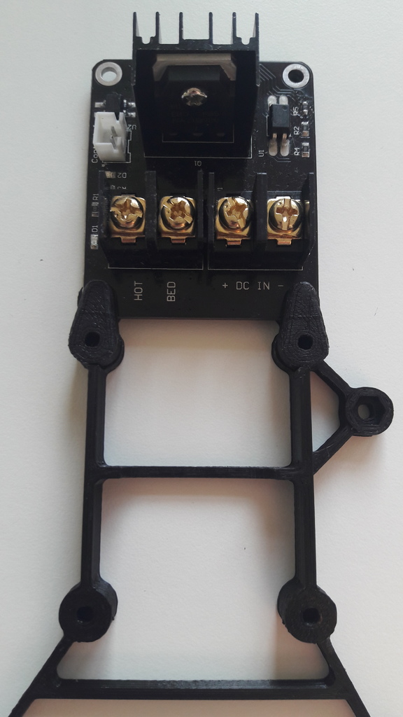 Anet A6 Double Mosfet Mount no Drilling By Andreas G Download Free Anet A6 Double Mosfet Mount no Drilling By Andreas G Download Free