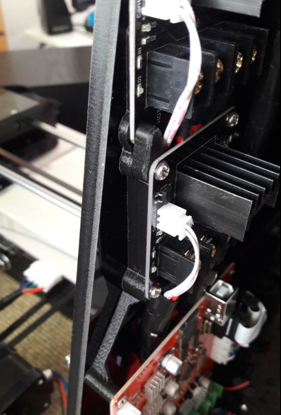 Anet A6 Double Mosfet-Mount (no drilling) by Andreas G | Download free ...
