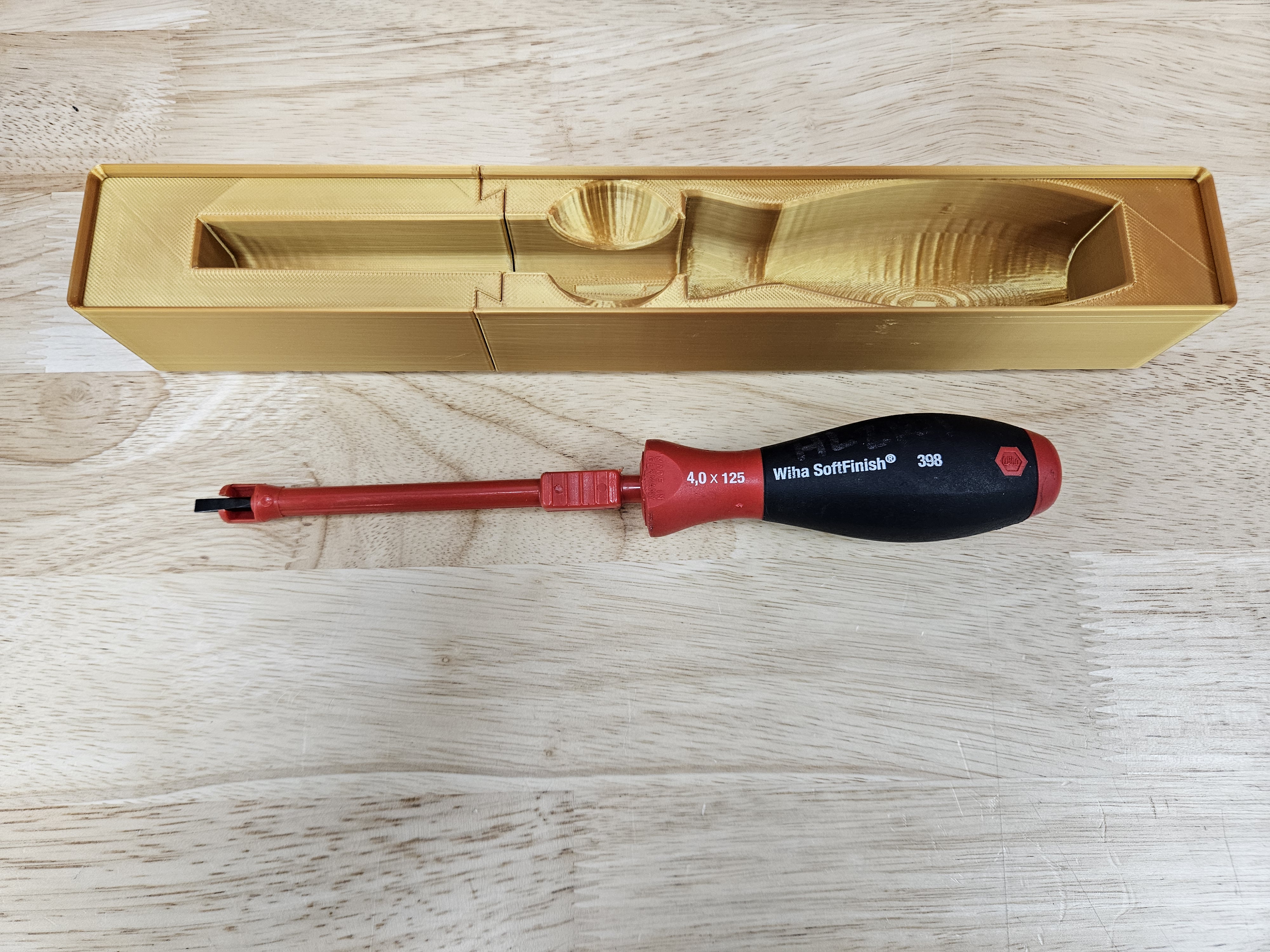 Wiha Flathead Holding Screwdriver Gridfinity