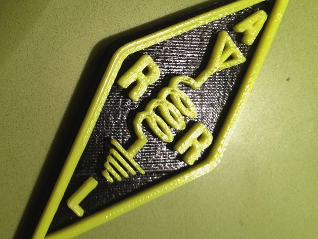 ARRL (Amateur Radio Relay League) Logo Keychain