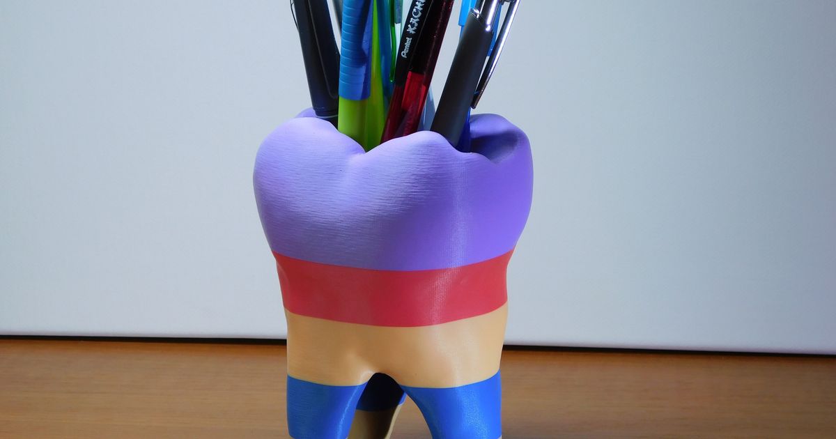 Dental pen holder by Thorin Oakenshield Download free STL model