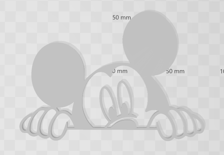 Miniatura 2 do modelo 3D Mickey Mouse