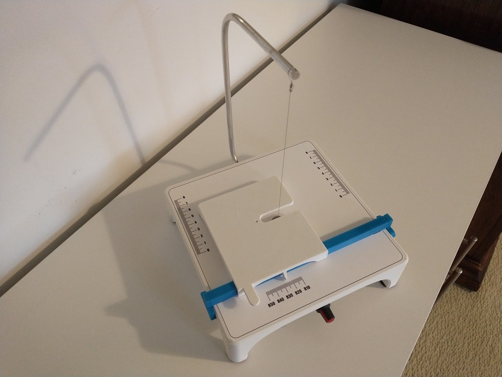 Foam Cutter Printed Guide Bar and Power Plug Grommet