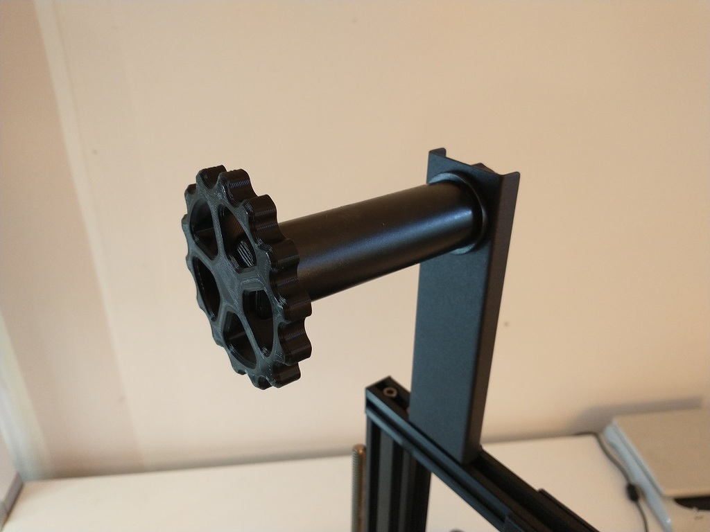 Spool Holder Endcap Spin On/Off - Creality , Anycubic