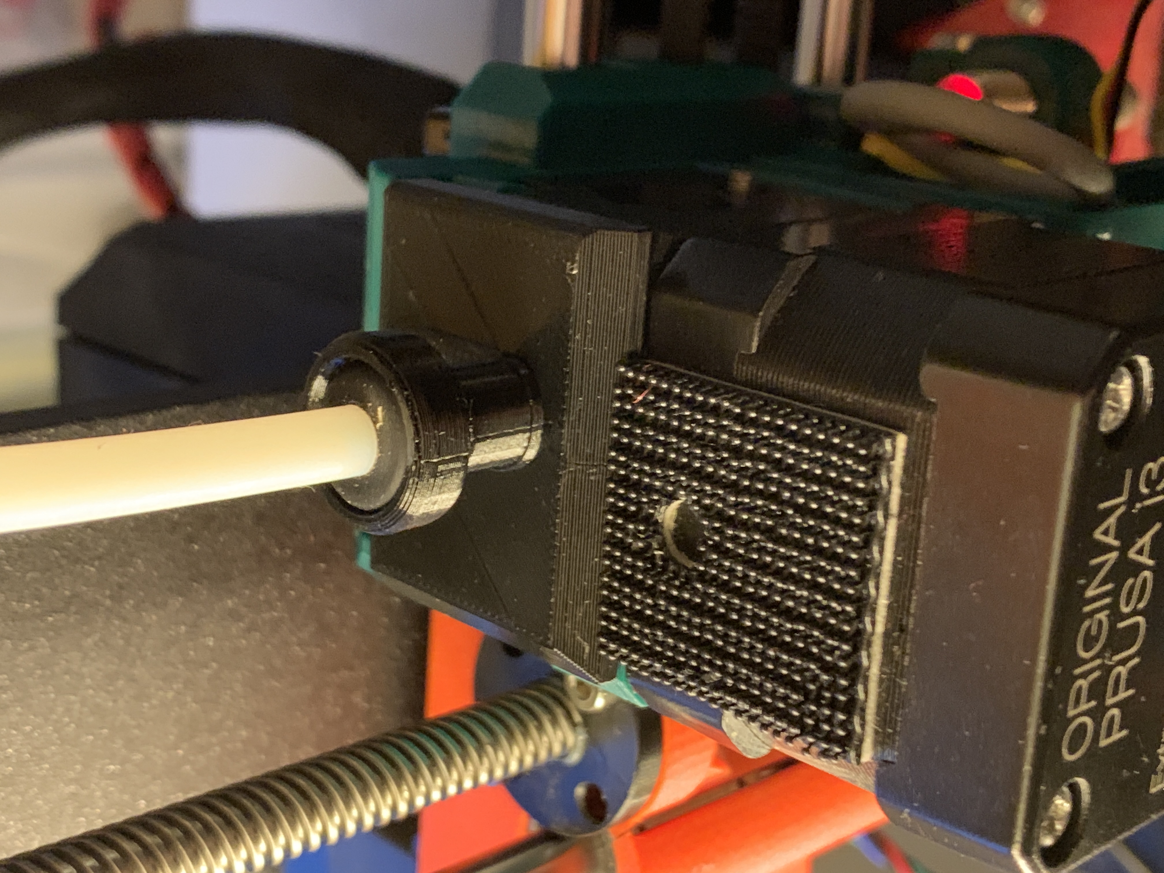 MK3S Extruder Clip (for Palette 2, includes space for Rubber Grommet