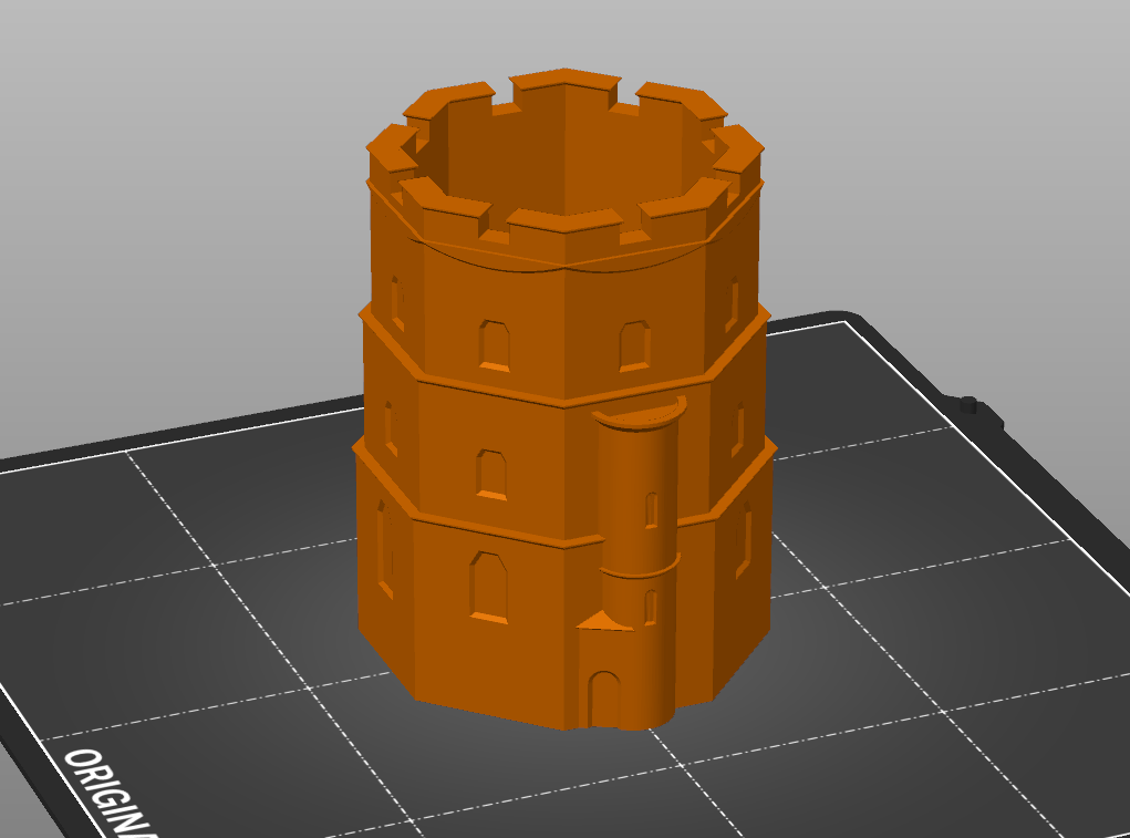 Gediminas castle pen holder