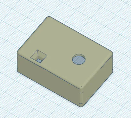 Remixed top of ESP32 Cam Housing