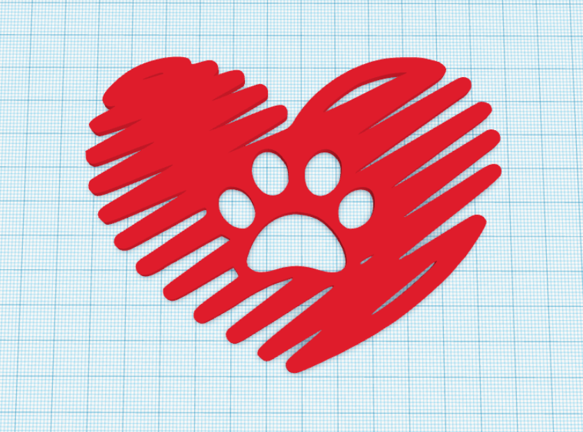 Heart footprint