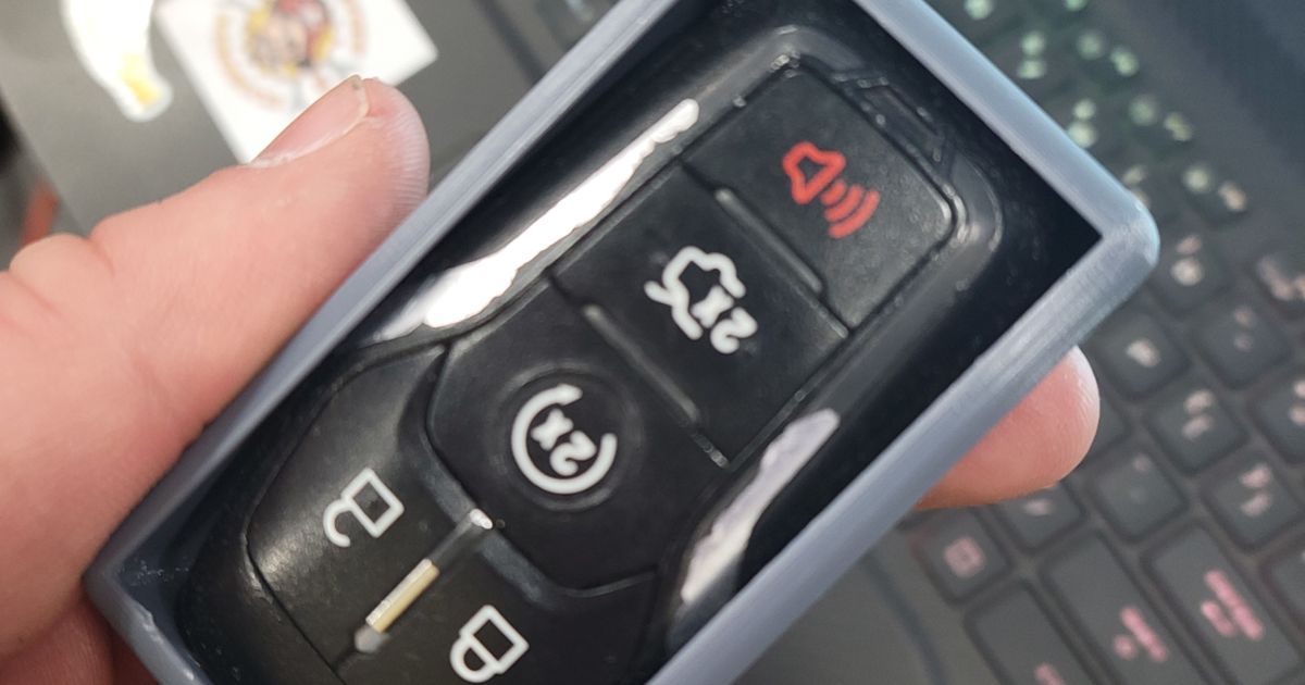 2016 Ford Edge Keyfob Holder by guyish1 Download free STL model