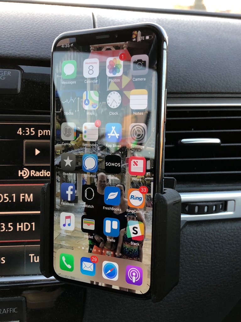iPhone X Mount by IOIIOOO Download free STL model