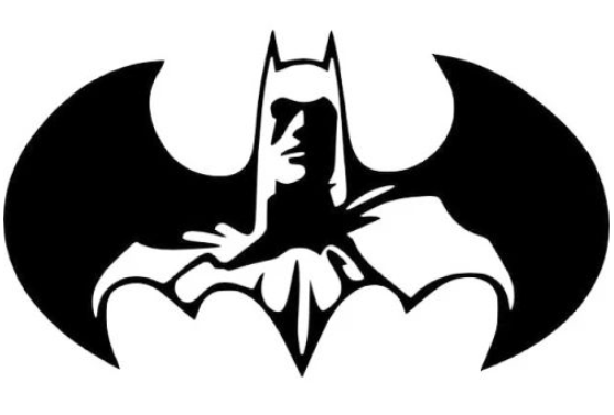Batman silhouette batsignal