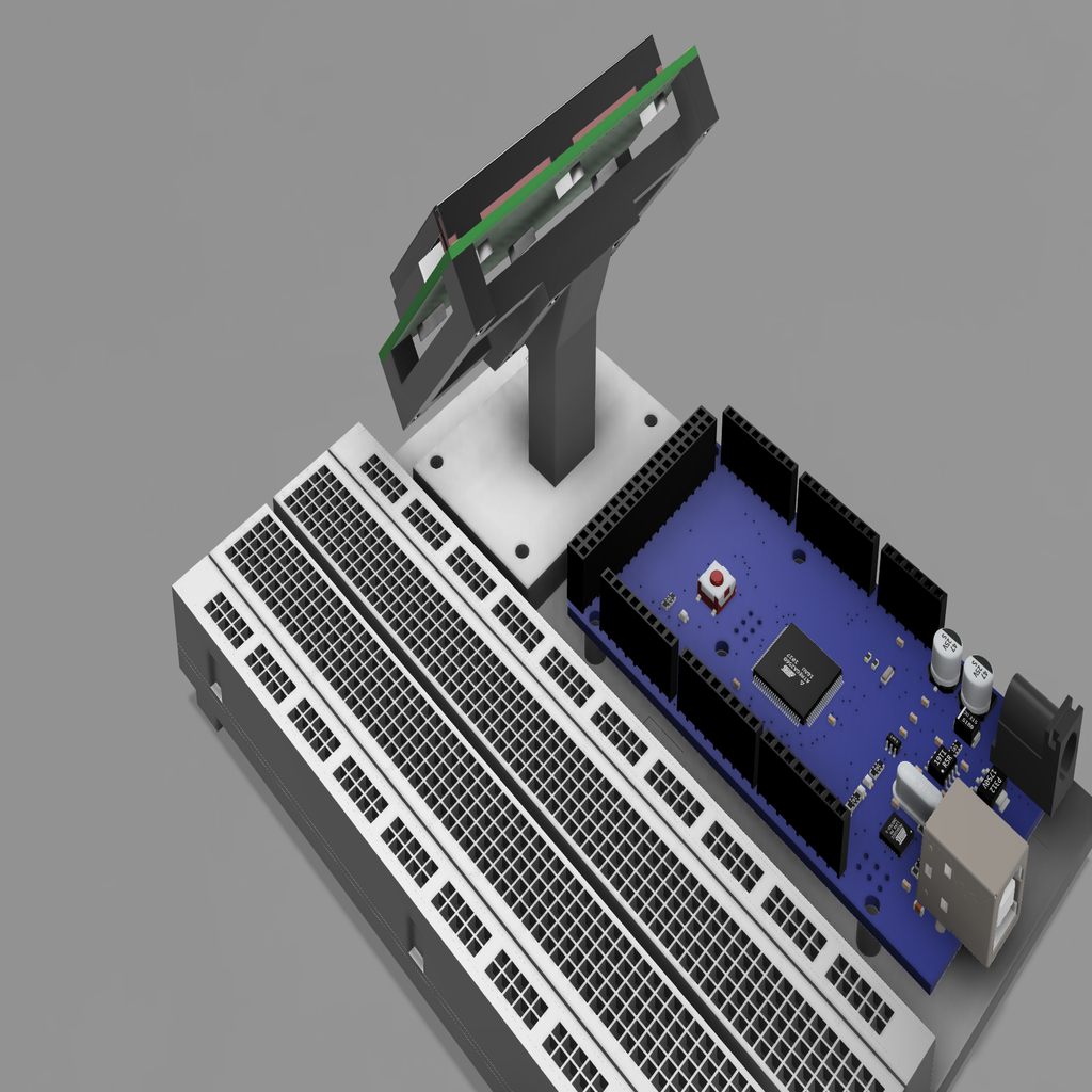 1602 lcd screen holder by Stougaard print | Download free STL model ...
