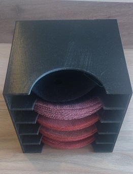 5" Orbital Sandpaper holder