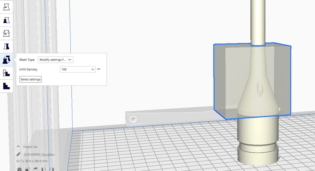 Miniatura 2 do modelo 3D Dyson Attachment Mod - Long Thin Nozzle