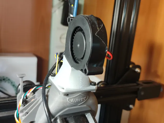 5015 radial fan to 4010 axial fan adapter