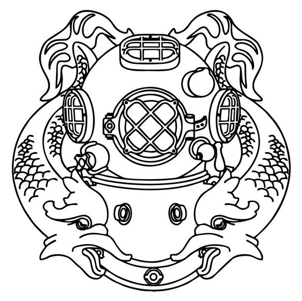 Navy First Class Diver Logo Emblem by atypicalengineer808 | Download