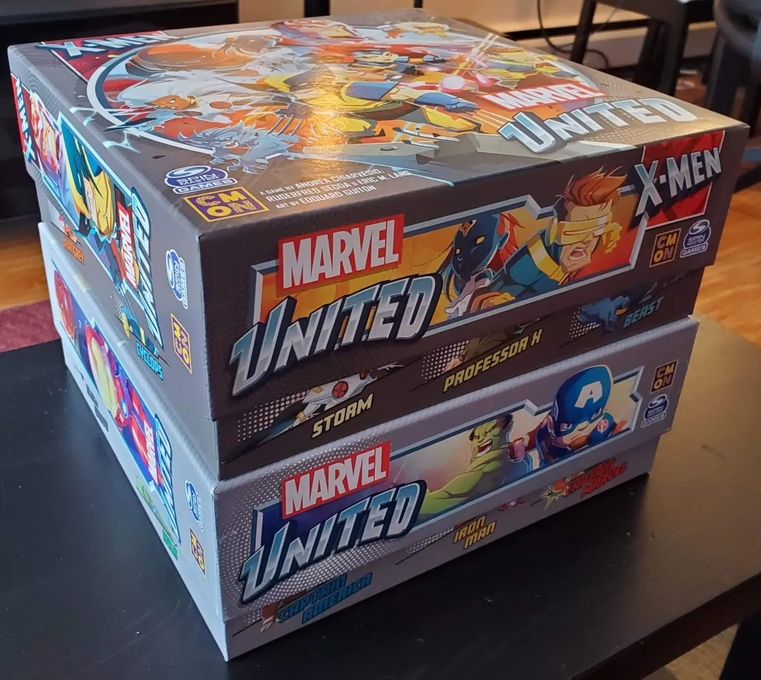 Box Insert: Marvel United, Board Games