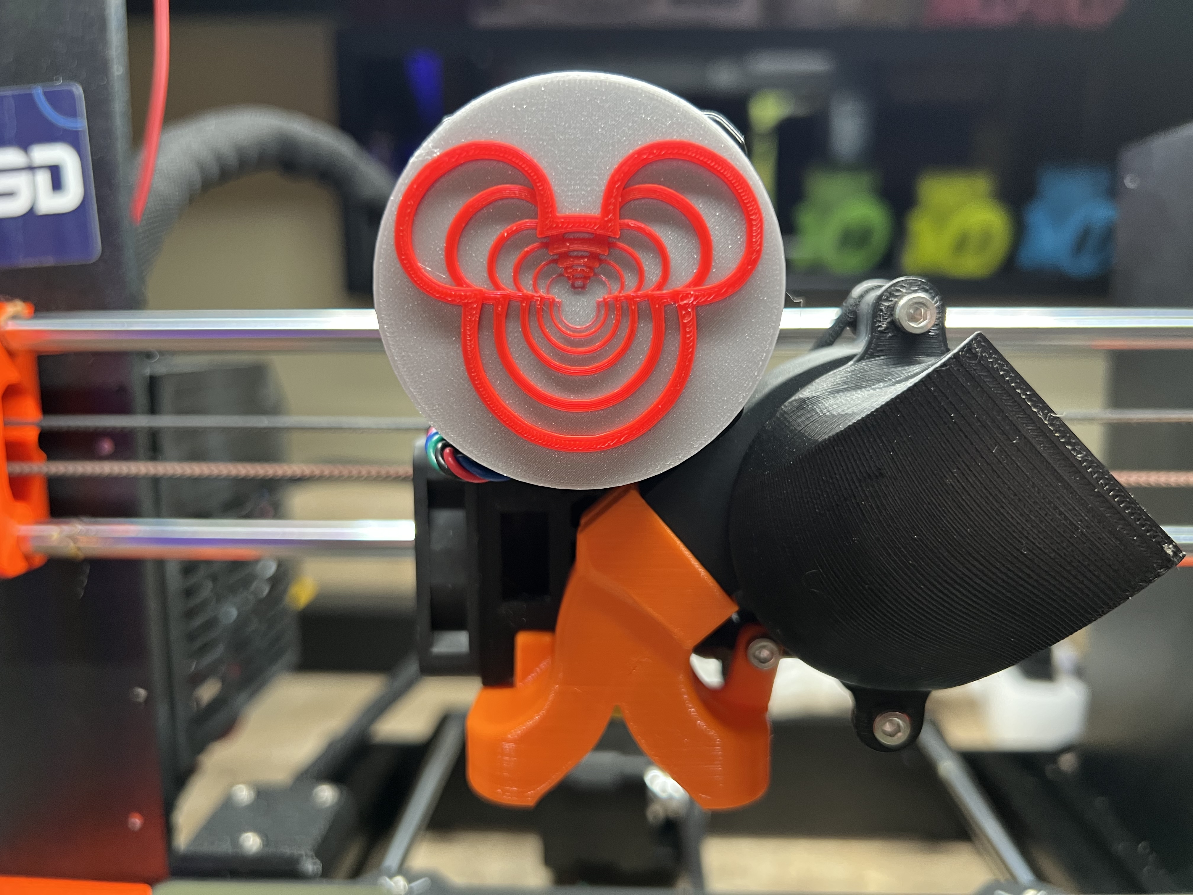 Mickey 3D Warp Tunnel Motor Visualizer