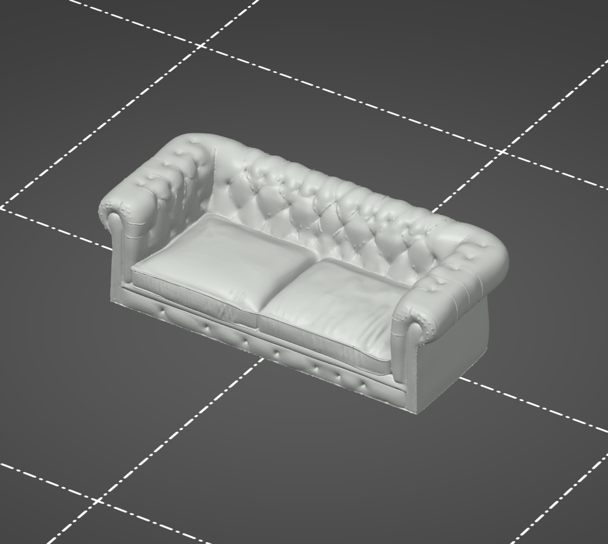 Furniture : Vintage Classy Leather Sofa