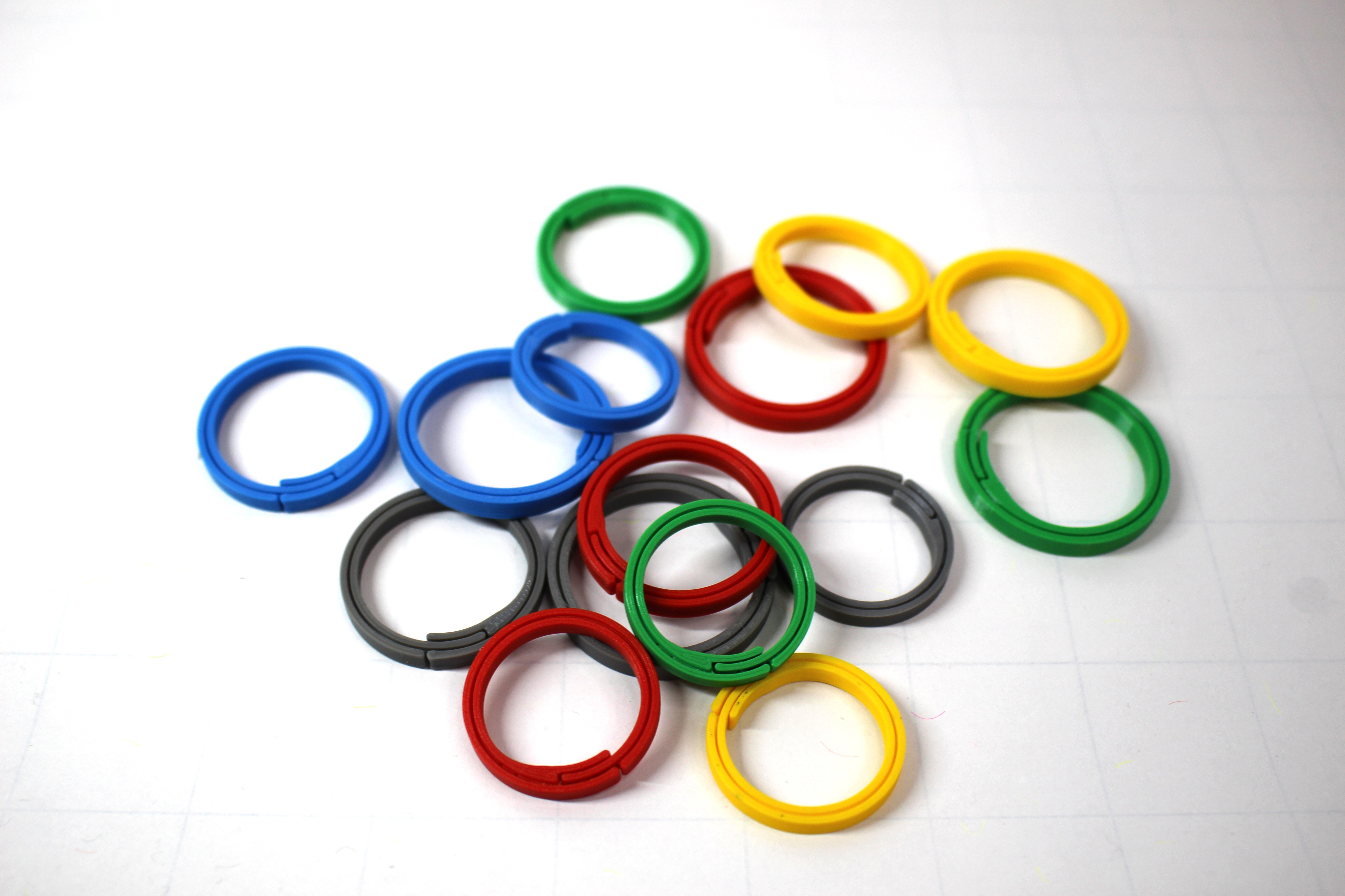 Miniatura 4 do modelo 3D Key Ring Set