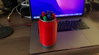Soda Can Pen Holder