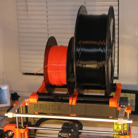 Prusa Doppel Filament Spulenhalter / Double Filament Spool Holder